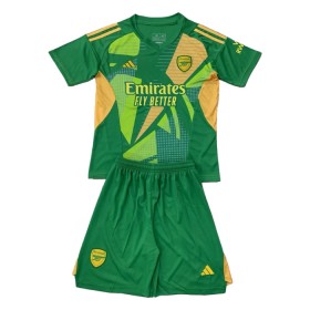 Arsenal Keeper Barn 2024-25 Grønn Kortermet